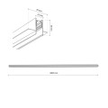 MAGNETIC EASY SZYNA WHITE PODTYNKOWA 3M 18259 TK Lighting