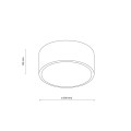 LIVO CHROM S 2XE27 IP54 11476 TK Lighting