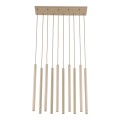 FERRO SABIA CHAMPAGNE LAMPA WISZĄCA 10XG9 LISTWA 11491 TK Lighting