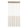 FERRO SABIA CHAMPAGNE LAMPA WISZĄCA 10XG9 LISTWA 11491 TK Lighting