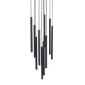 FERRO BLACK LAMPA WISZĄCA 10XG9 KOŁO 11492 TK Lighting