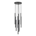 FERRO BLACK LAMPA WISZĄCA 10XG9 KOŁO 11492 TK Lighting