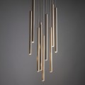 FERRO SABIA CHAMPAGNE LAMPA WISZĄCA 10XG9 KOŁO 11494 TK Lighting