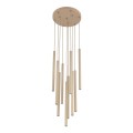 FERRO SABIA CHAMPAGNE LAMPA WISZĄCA 10XG9 KOŁO 11494 TK Lighting