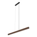 VIGA WOOD LED SOSNA SZCZOTKOWANA ORZECH LAMPA WISZĄCA 11653 TK Lighting