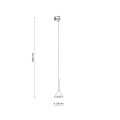 TRACER TRÓJOBWODOWY CONO MINI BLACK 1XGU10 11659 TK Lighting