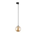 TRACER TRÓJOBWODOWY BLACK AMBER GLASS 1XG9 11663 TK Lighting