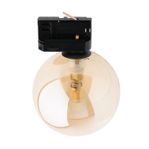 TRACER TRÓJOBWODOWY BLACK AMBER GLASS 1XG9 11667 TK Lighting