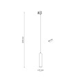 TRACER TRÓJOBWODOWY TUBE BLACK 1XGU10 11673 TK Lighting
