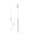 TRACER TRÓJOBWODOWY FERRO NEW BROWN 1XG9 (+ ŻARÓWKA G_9) 500 11678 TK Lighting