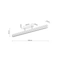 VIGA WOOD LED SOSNA SZCZOTKOWANA ORZECH LAMPA SUFITOWA 11692 TK Lighting