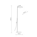 LUME BURGUND LAMPA PODŁOGOWA 1XGX53 16214 TK Lighting