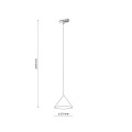 TRACER CONO SALMON 1XE27 11685 TK Lighting