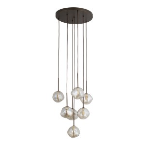 LAVA BROWN LAMPA WISZĄCA 7XG9 11328 TK Lighting