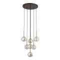 LAVA BROWN LAMPA WISZĄCA 7XG9 11328 TK Lighting
