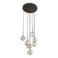 LAVA BROWN LAMPA WISZĄCA 7XG9 11328 TK Lighting