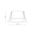 RIVO WHITE 1 X GU10 MINI MR 11 11473 TK Lighting