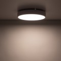 VELIS WHITE PLAFON LED 24W IP54 18279 TK Lighting