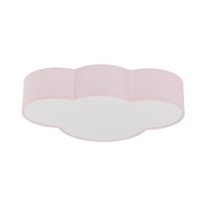 Plafon w kształcie chmurki do pokoju dziecka CLOUD różowy 6072 TK Lighting
