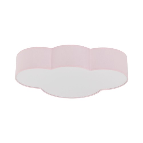 Plafon w kształcie chmurki do pokoju dziecka CLOUD różowy 6072 TK Lighting