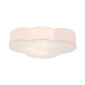 Plafon w kształcie chmurki do pokoju dziecka CLOUD różowy 6072 TK Lighting