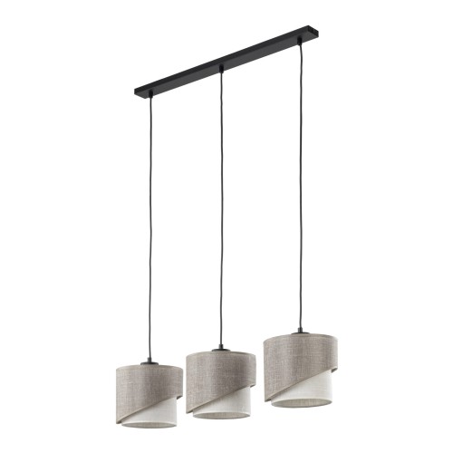 ELBRUS LINEN LAMPA WISZĄCA LISTWA 3XE27 10868 TK Lighting