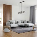 ELBRUS LINEN LAMPA WISZĄCA LISTWA 3XE27 10868 TK Lighting