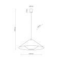 BELISSA LEN LAMPA WISZĄCA 1XE27  500 10873 TK Lighting