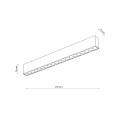 Lampa sufitowa ARCO BLACK 40W 18150 TK Lighting