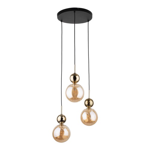 SIA GOLD LAMPA WISZĄCA 3XG9 10898 TK Lighting