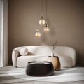 SIA GOLD LAMPA WISZĄCA 3XG9 10898 TK Lighting