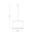 AFRICANA LAMPA WISZĄCA 1XE27 10904 TK Lighting