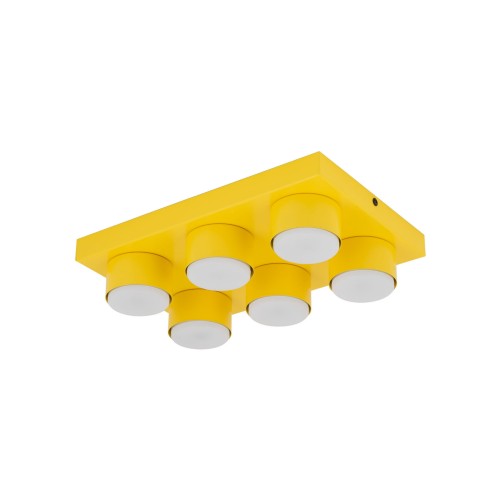 BRIX YELLOW LAMPA SUFITOWA 6XGX53 11291 TK Lighting