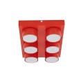 BRIX RED LAMPA SUFITOWA 6XGX53 11294 TK Lighting
