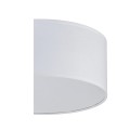 Lampa sufitowa RONDO gwint E27 moc 15W styl loftowy klosz abażur | biały 3330 TK Lighting