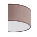 Lampa sufitowa RONDO gwint E27 moc 15W styl klasyczny klosz abażur | biały 3337 TK Lighting