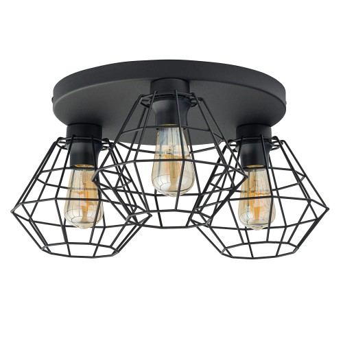 DIAMOND NEW BLACK LAMPA SUFITOWA 3 6205 TK Lighting