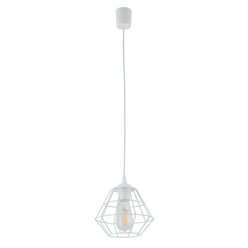 Lampa wisząca biała druciana nad stół do jadalni 6211 TK Lighting