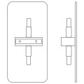 Kinkiet do sypialni TAVOLA stylowy dekoracyjny akcent 2xG9 3272 TK Lighting