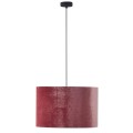 Lampa wisząca TERCINO gwint E27 moc 15W styl klasyczny klosz abażur | czarny 6164 TK Lighting