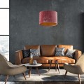 Lampa wisząca TERCINO gwint E27 moc 15W styl klasyczny klosz abażur | czarny 6164 TK Lighting