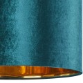Lampa wisząca TERCINO gwint E27 moc 15W styl klasyczny klosz tkanina | czarny 6170 TK lighting