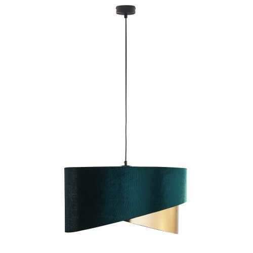 Lampa wisząca ścięta nowoczesna zielono-złota TERCINO 6433 TK LIGHTING