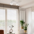 Lampa sufitowa z 2 reflektorkami biała ALTEA WHITE + żarówki 6513 TK Lighting