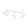 Lampa sufitowa ALTEA BLACK 6520 TK Lighting