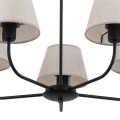 Lampa wisząca klasyczna żyrandol z abazurami CHICAGO 3989 TK LIGHTING