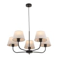 Lampa wisząca klasyczna żyrandol z abazurami CHICAGO 3989 TK LIGHTING