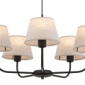 Lampa wisząca klasyczna żyrandol z abazurami CHICAGO 3989 TK LIGHTING