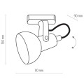 TRACER BLACK 1 TL-005 GU10 4043 TK Lighting
