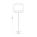 BOHO BLACK LAMPA PODŁOGOWA1 5568 TK Lighting